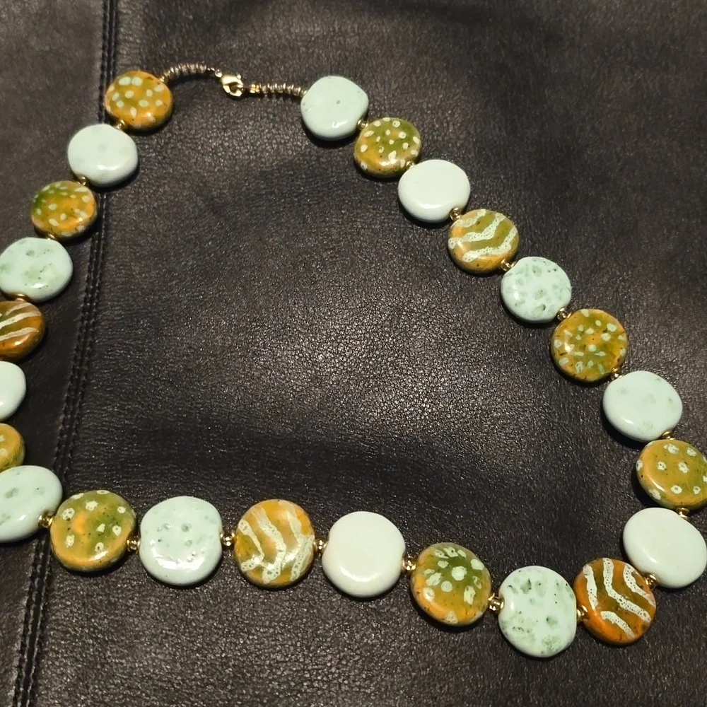 Kazuri Necklace - Summer - Picture 3 of 3